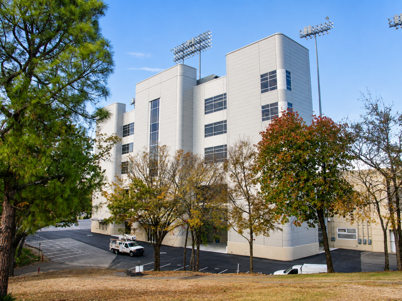 War Memorial Stadium Press Box and Renovations