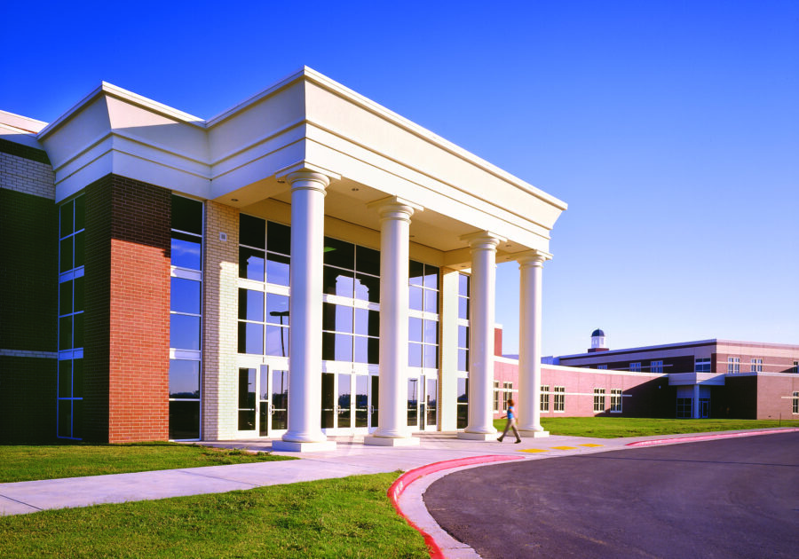 Har-Ber High School Performing Arts Center designed by WDD Architects in Springdale, Arkansas.