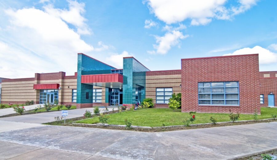 Exterior of the Ouachita River Correctional Unit Special Needs Unit in Malvern, Arkansas