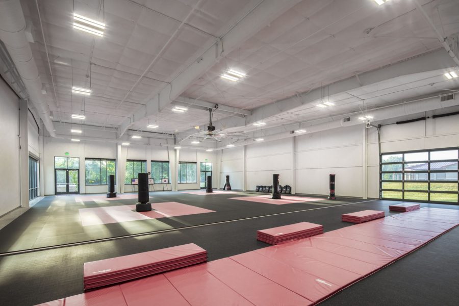 Taekwondo training room at ATA International, Inc. World Headquarters in Little Rock, Arkansas