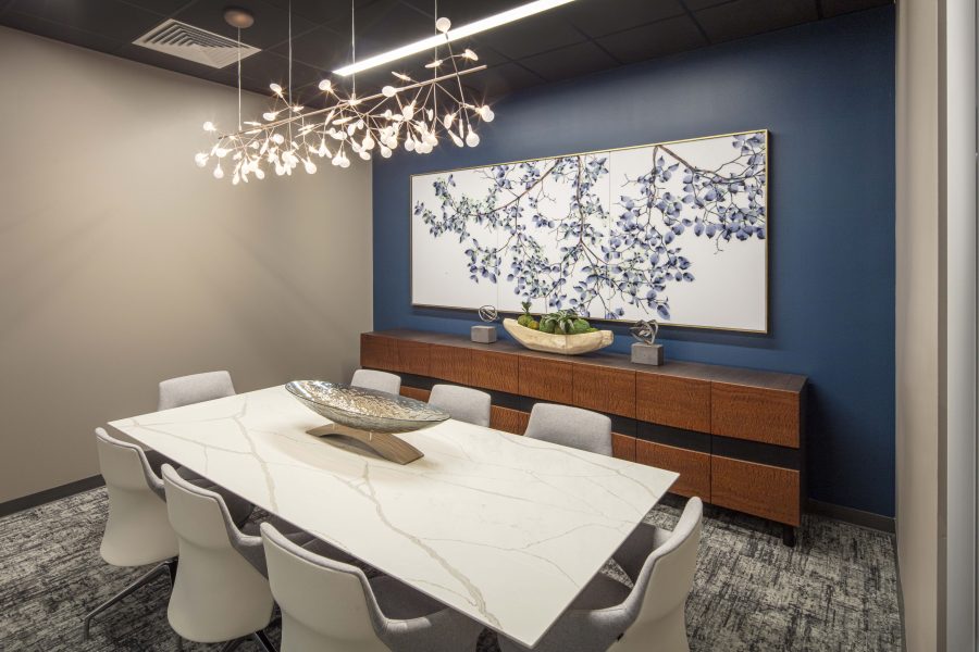 Interior view of conference room at Arkansas Heart Hospital Encore in Bryant, Arkansas
