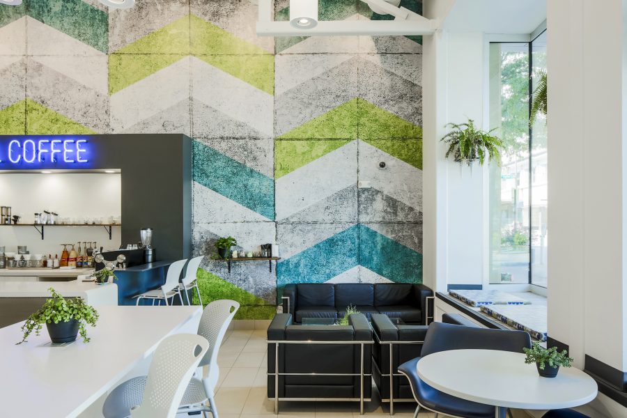 Open collaborative workspace at Little Rock Technology Park