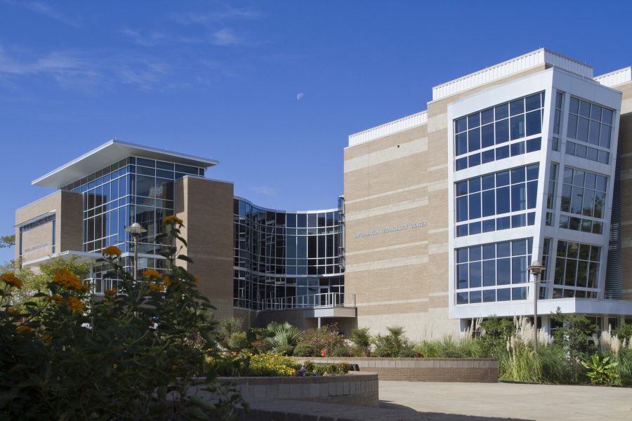 Exterior of UA Pulaski Technical College Business Technology Center in North Little Rock, Arkansas