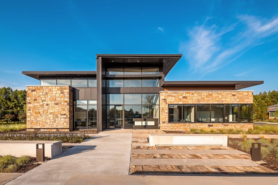 Exterior of the CGI office building in Little Rock, Arkansas