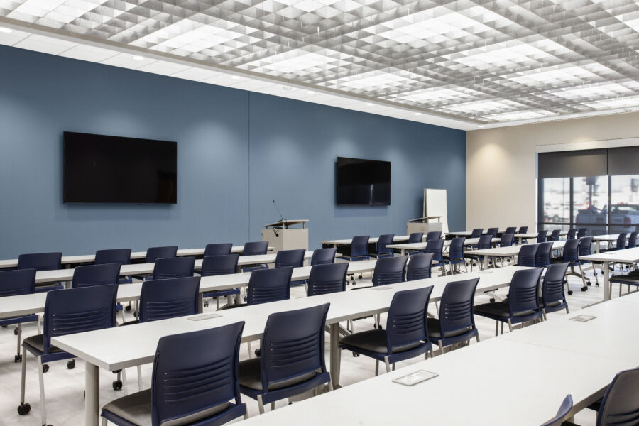 Interior view of Cabot Justice Center in Cabot, Arkansas